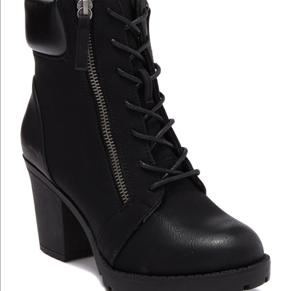 NWB Zigi Soho Heeled Combat Boot